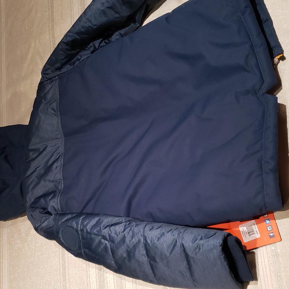 Hawke & Co. NEW Jacket Kids Reggie Hooded Tonal Vestee Parka (Little Boys) - Picture 9 of 17